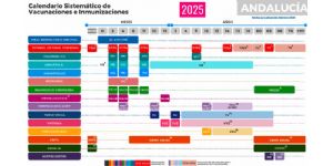 Foto  Calendario de Vacunacin Andaluca 2025